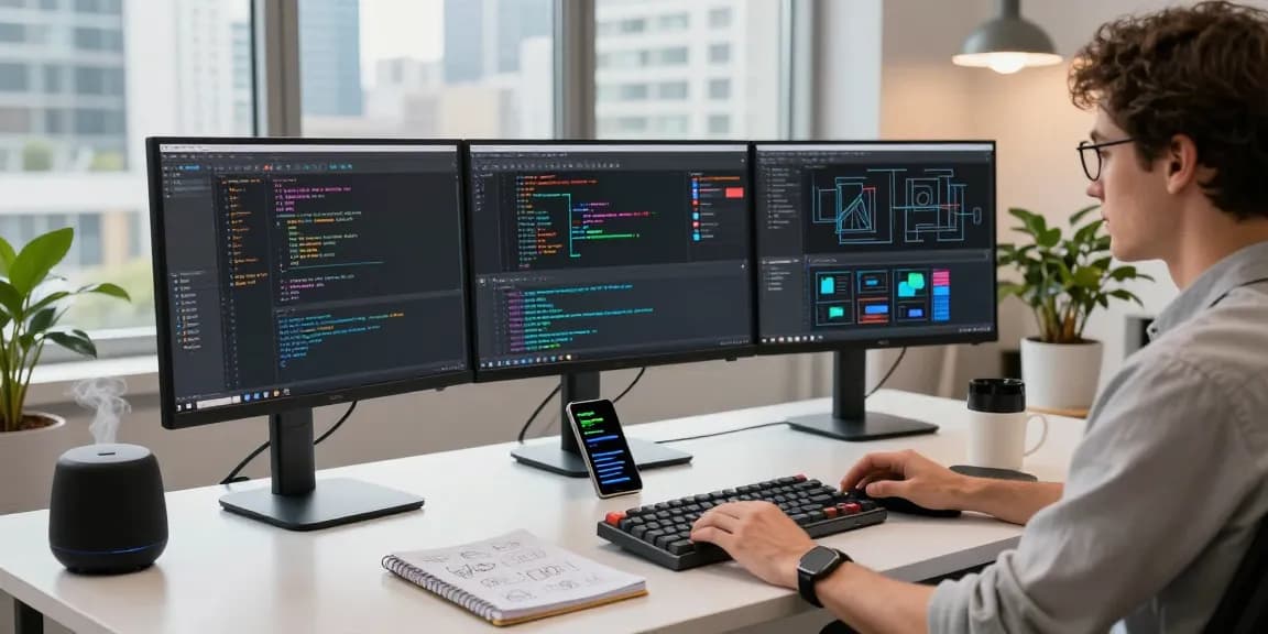Experience seamless communication with Telegram下载 in a dynamic software development workspace.