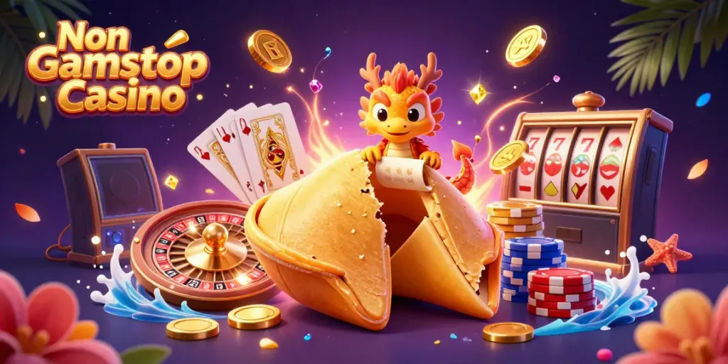 Experience thrill at Non Gamstop Casino with vibrant characters, dynamic gameplay, and rich rewards.