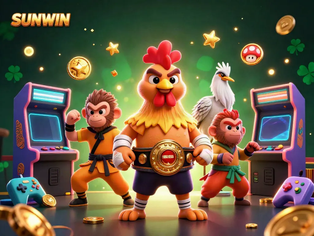 Engage in top online casino games with SUNWIN through exciting characters and vibrant gameplay elements.